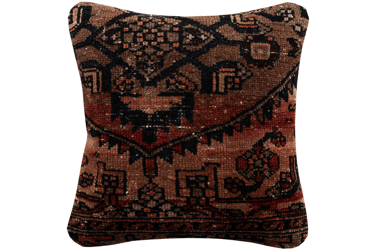 Kelim Coussin · Fait main – Multicolore, 40x40 cm