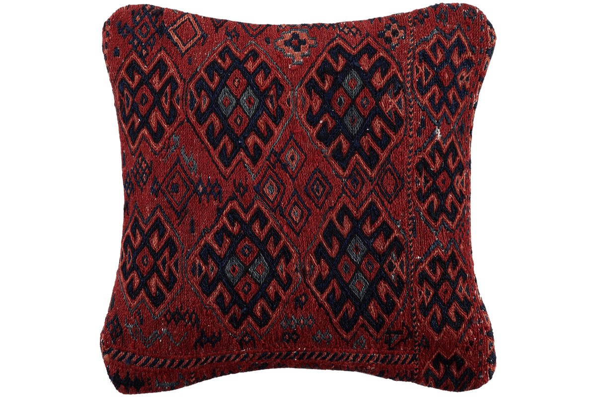 Kelim Cuscino · Fatto a mano – Multicolore, 40x40 cm