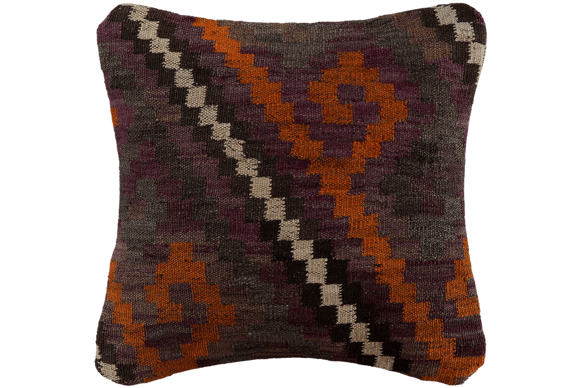 Kelim Cuscino · Fatto a mano – Multicolore, 40x40 cm
