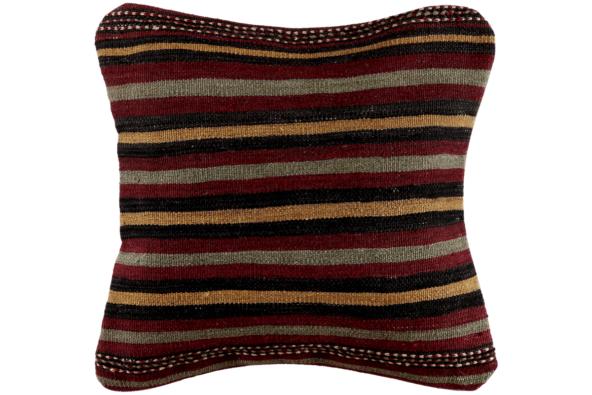 Kelim Cuscino · Fatto a mano – Multicolore, 40x40 cm
