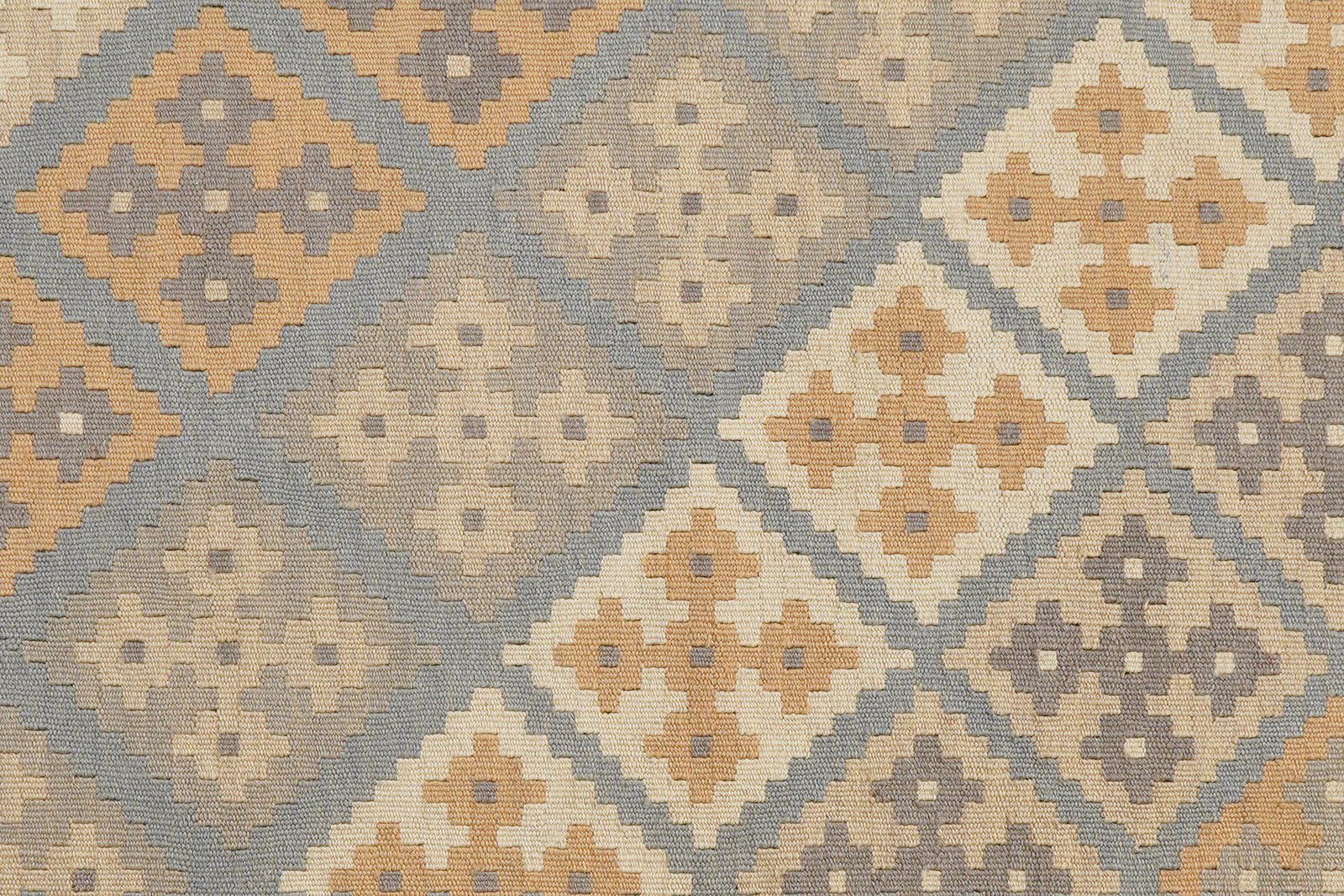 Kelim Gashgai — Handmade, 123x172 cm, Grey, 100% Virgin Wool | View 5