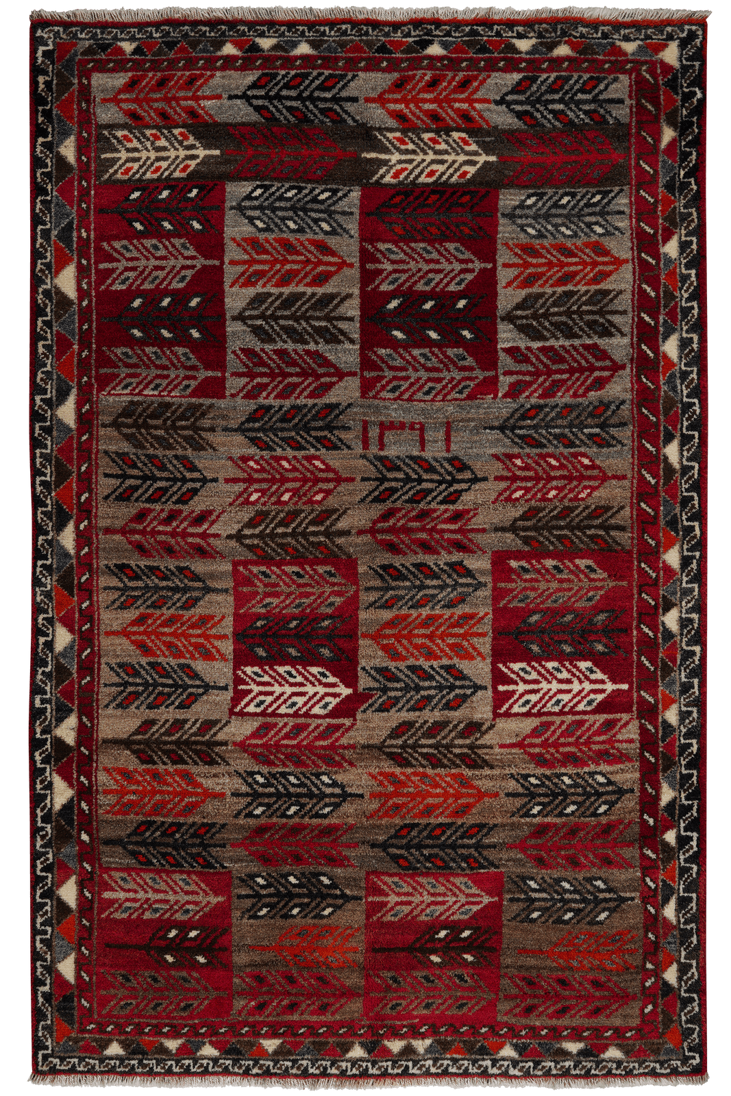 Lori — Handmade, 144x228 cm, Multicolor, 100% Virgin Wool | Main view