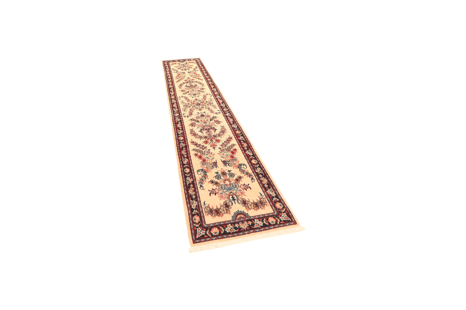 Sarough — Hand-knotted, 72x308 cm, Beige, 100% Virgin Wool | View 5