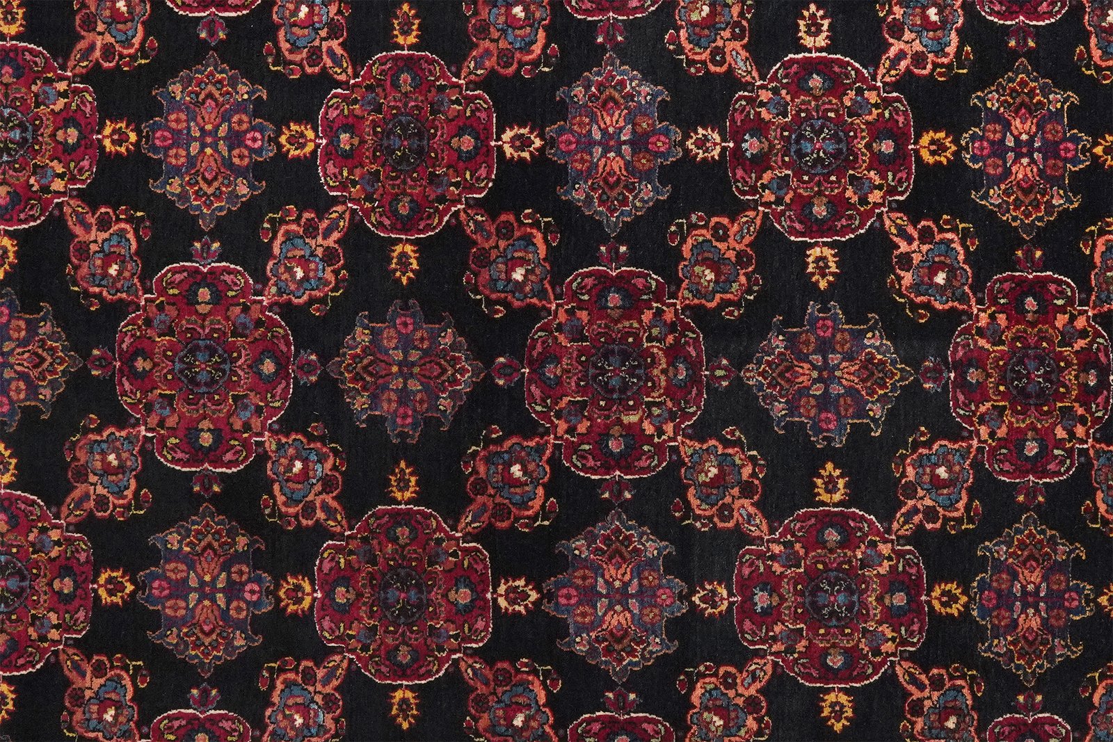 Moud — Hand-knotted, 143x222 cm, Blue, 100% Virgin Wool | View 4