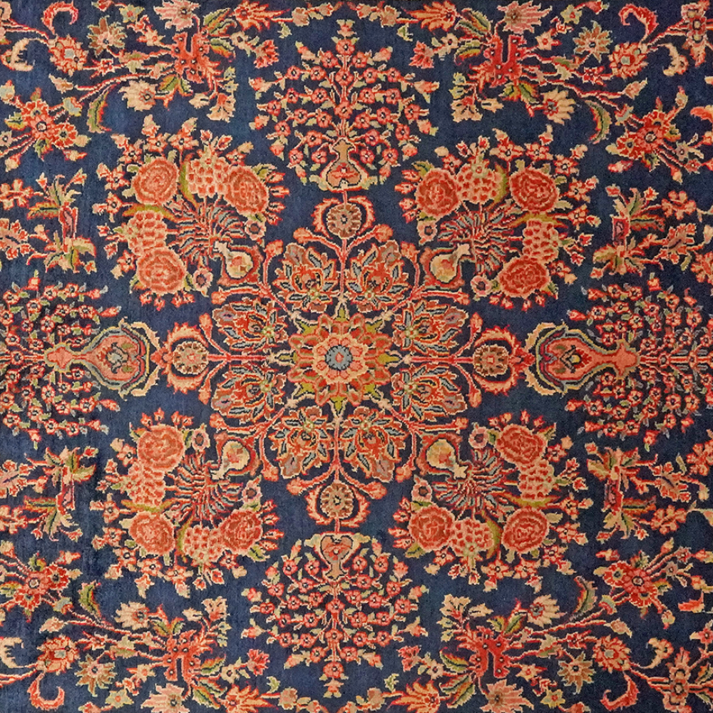 Ekbatan — Handgefertigt, 293x197 cm, Rot, 100% Virgin Wool | View 5