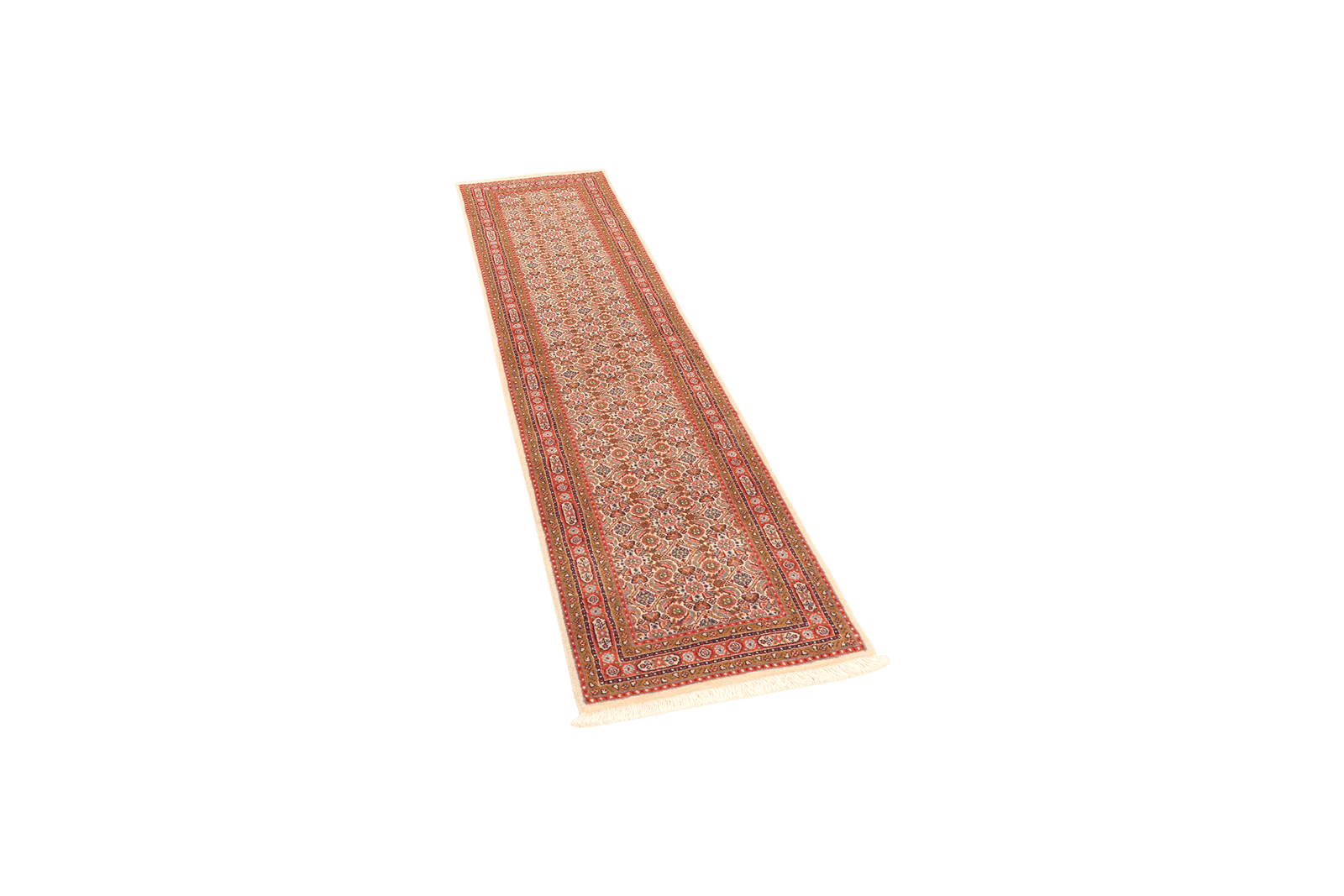 Moud Mahi — Hand-knotted, 49x195 cm, Multicolor, 100% Virgin Wool | View 5