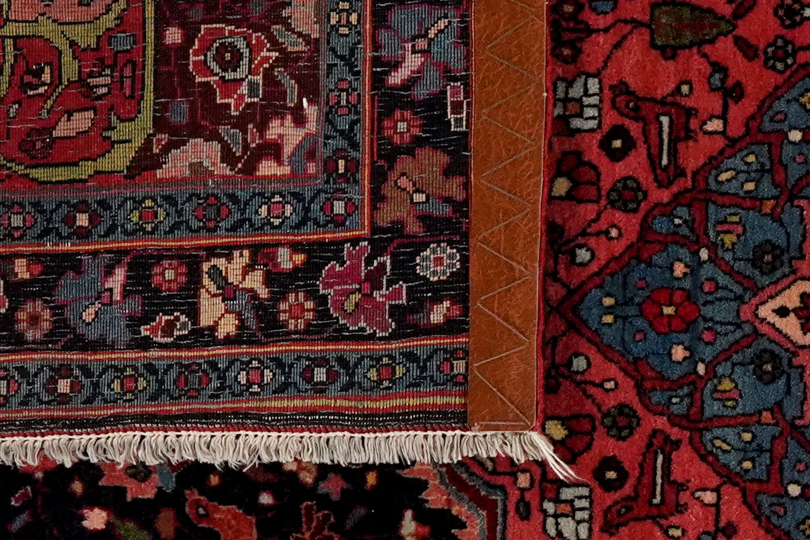 Bidjar — Hand-knotted, 112x159 cm, Blue, 100% Virgin Wool | View 6