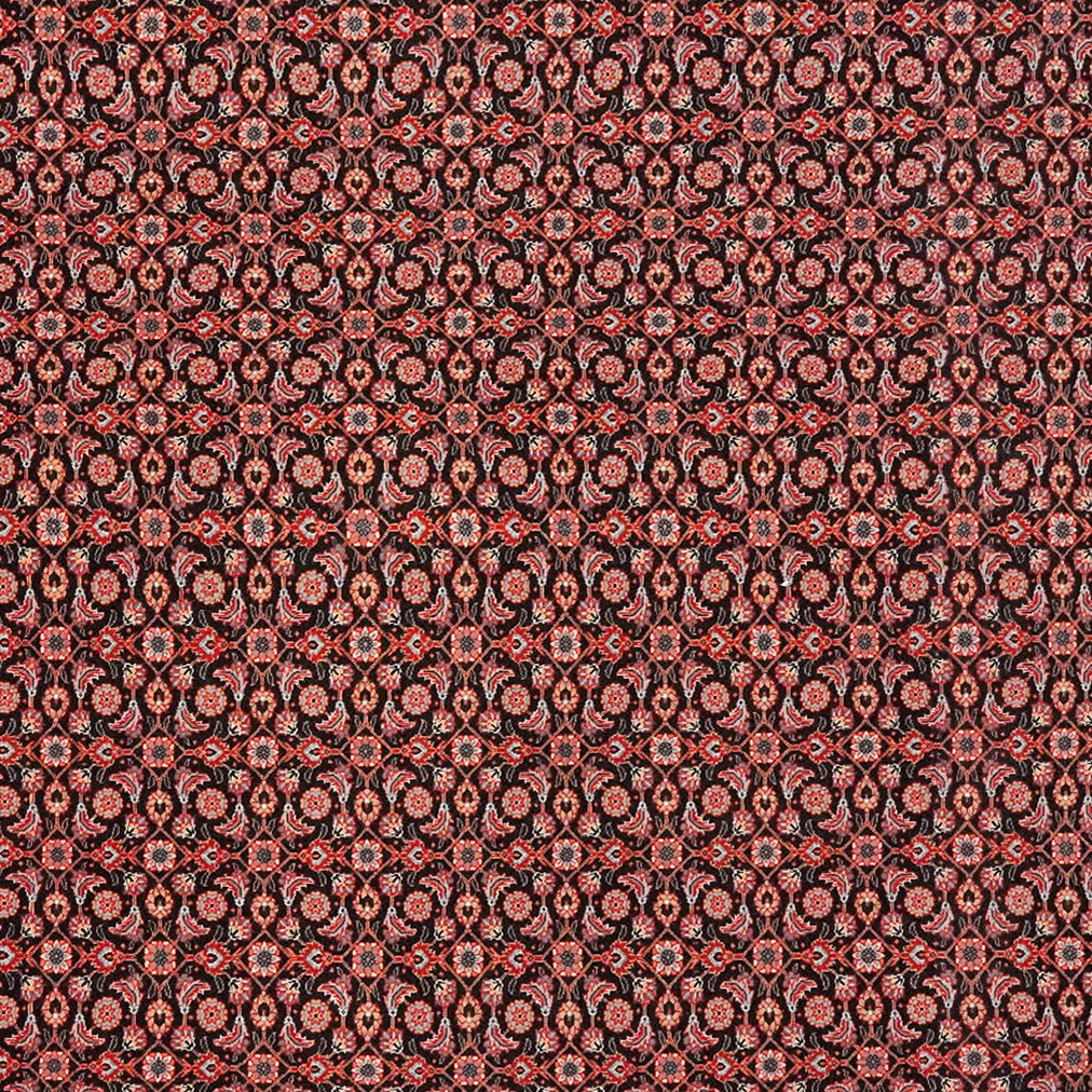Tabriz 50 Raj — Hand-knotted, 199x294 cm, Orange, 100% Virgin Wool | View 4