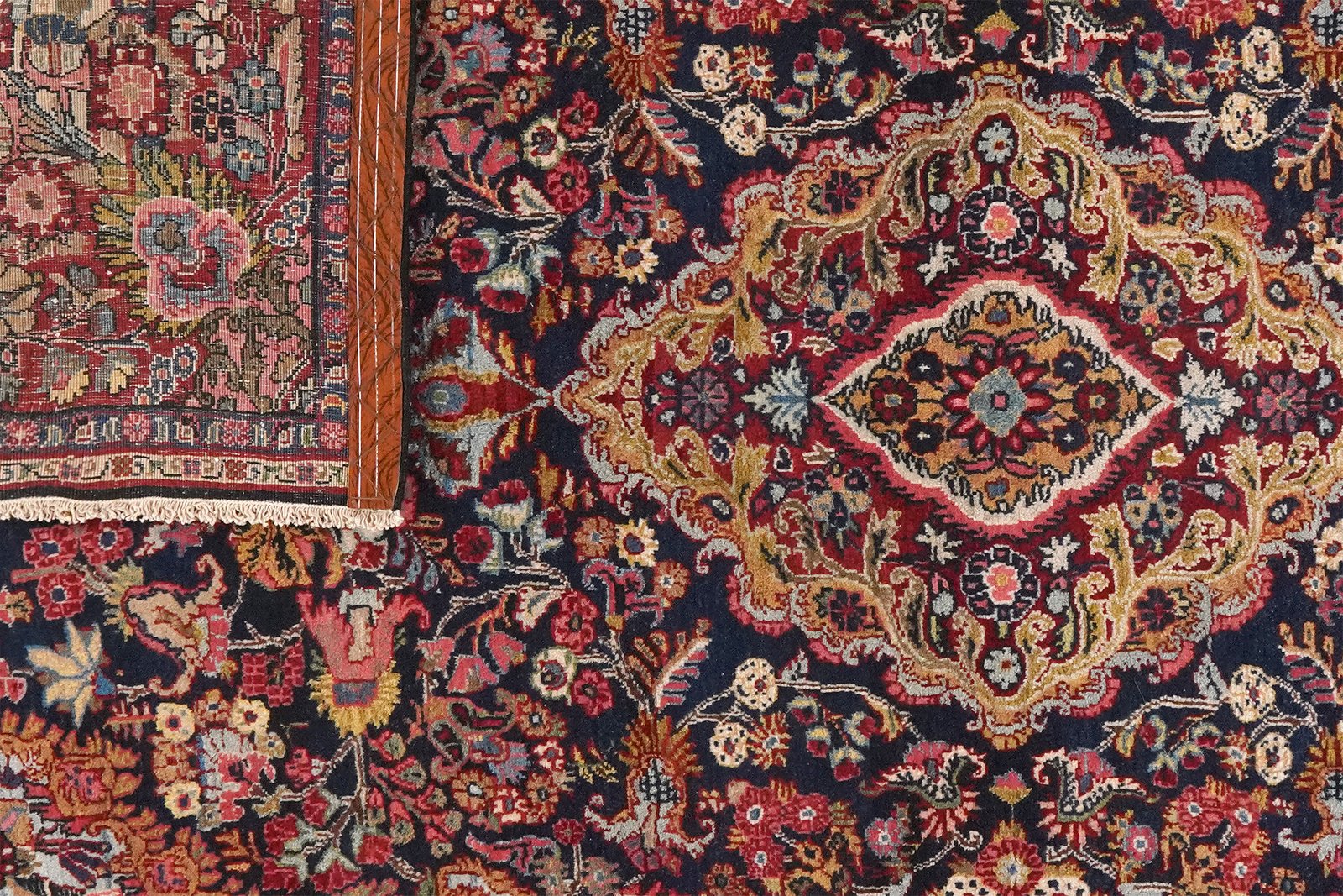 Ekbatan — Hand-knotted, 120x199 cm, Blue, 100% Virgin Wool | View 5