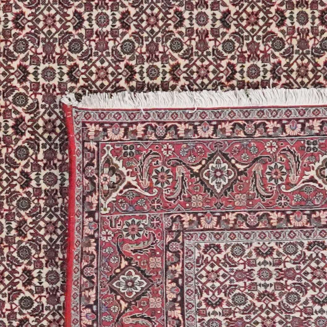 Bidjar — Hand-knotted, 199x389 cm, Beige, 100% Virgin Wool | View 6