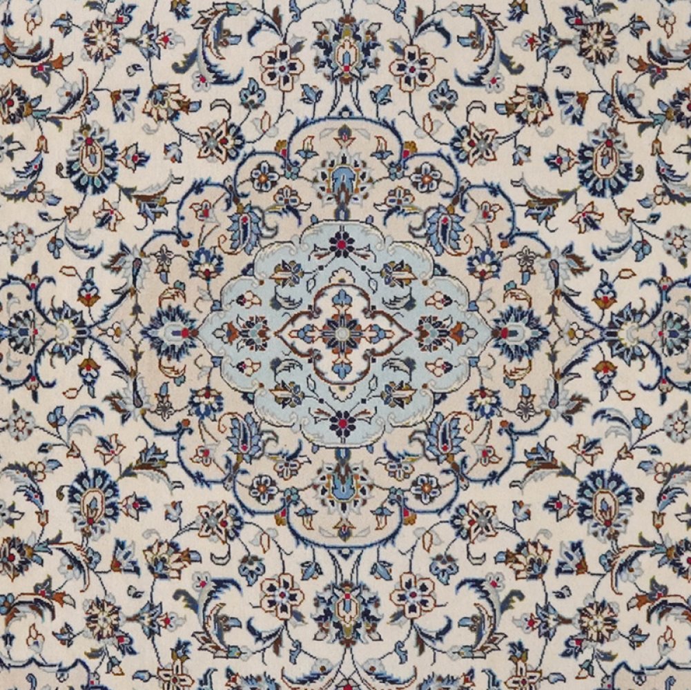 Ardakan — Hand-knotted, 245x347 cm, Beige, 100% Virgin Wool | View 4