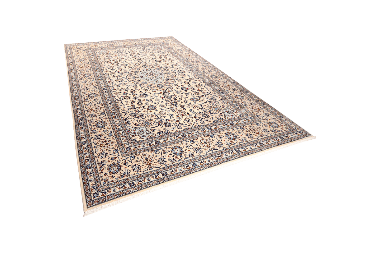 Ardakan — Hand-knotted, 245x347 cm, Beige, 100% Virgin Wool | View 5