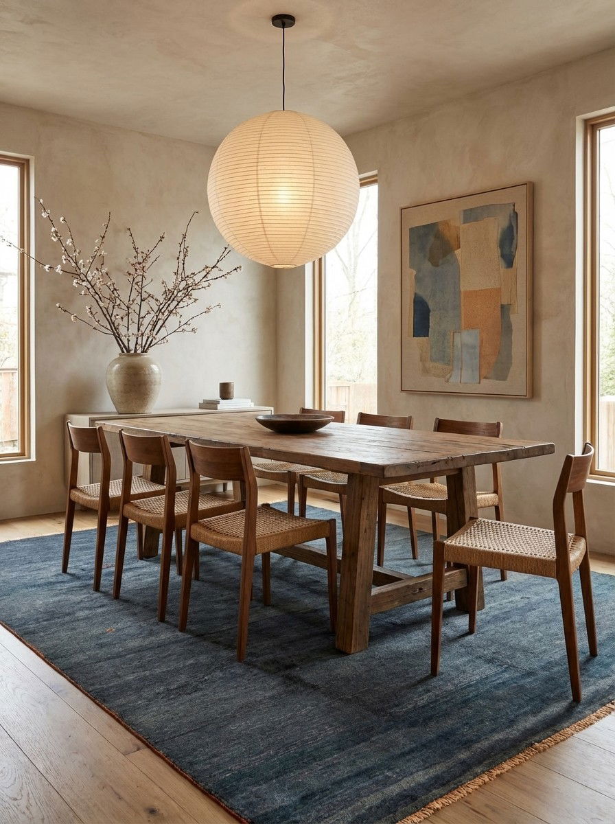 Gabbeh — Handgefertigt, 380x300 cm, Blau, 100% Virgin Wool | Detail view