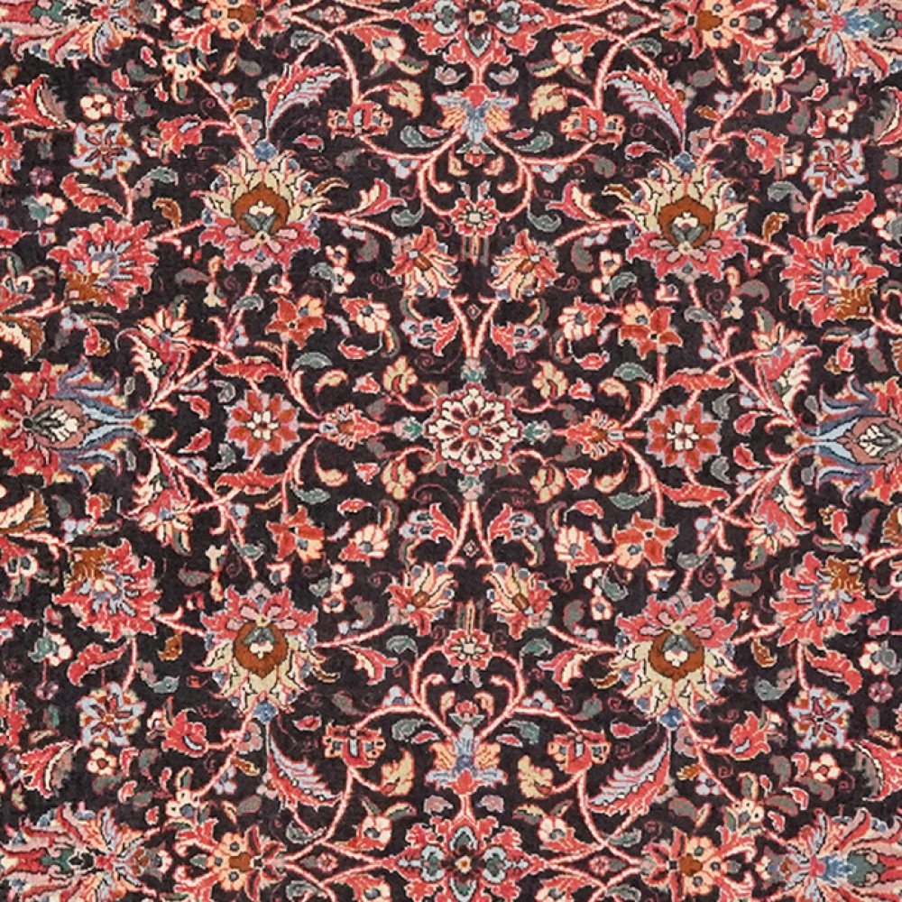 Bidjar — Hand-knotted, 109x174 cm, Blue, 100% Virgin Wool | View 4