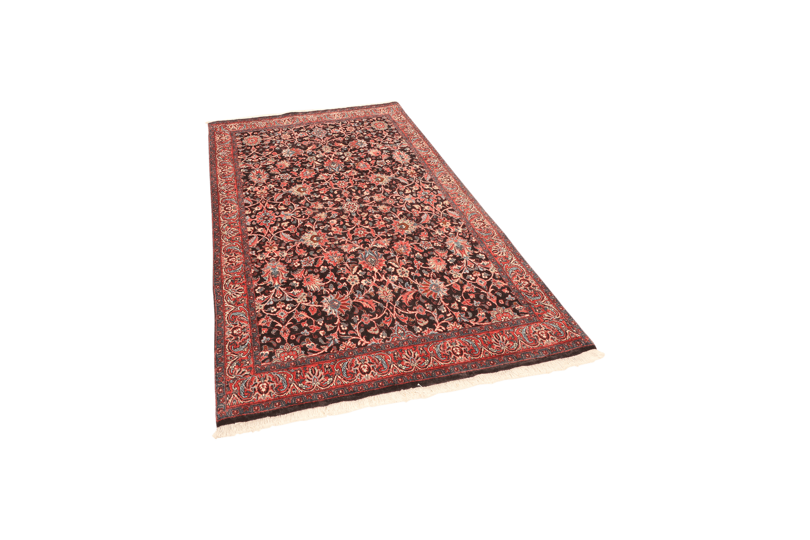 Bidjar — Hand-knotted, 109x174 cm, Blue, 100% Virgin Wool | View 5