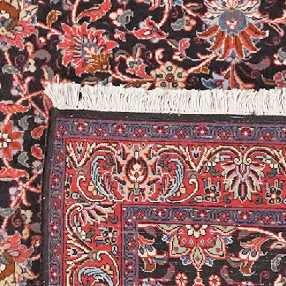 Bidjar — Hand-knotted, 109x174 cm, Blue, 100% Virgin Wool | View 6