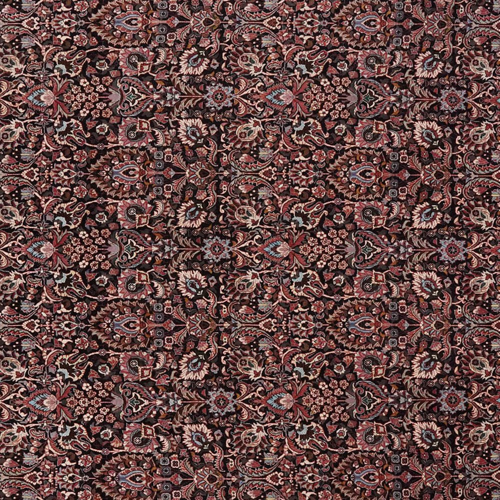 Bidjar — Hand-knotted, 254x353 cm, Blue, 100% Virgin Wool | View 4