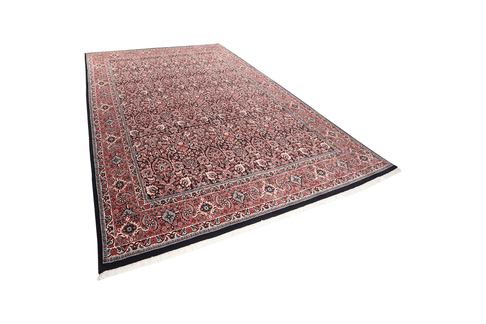 Bidjar — Hand-knotted, 254x353 cm, Blue, 100% Virgin Wool | View 5