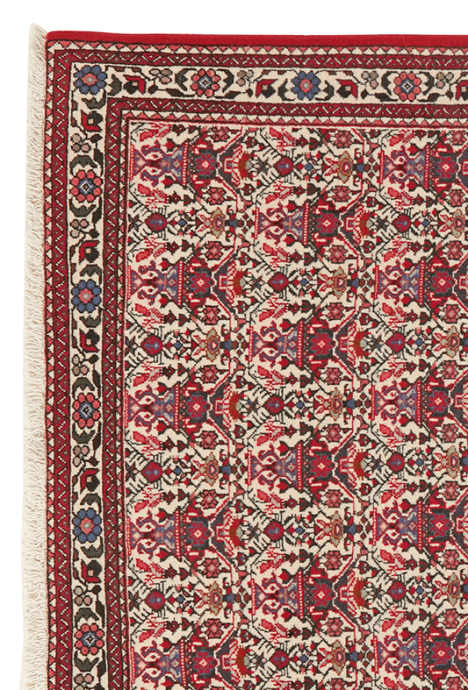 Abadeh — Hand-knotted, 103x153 cm, Beige, 100% Virgin Wool | View 3