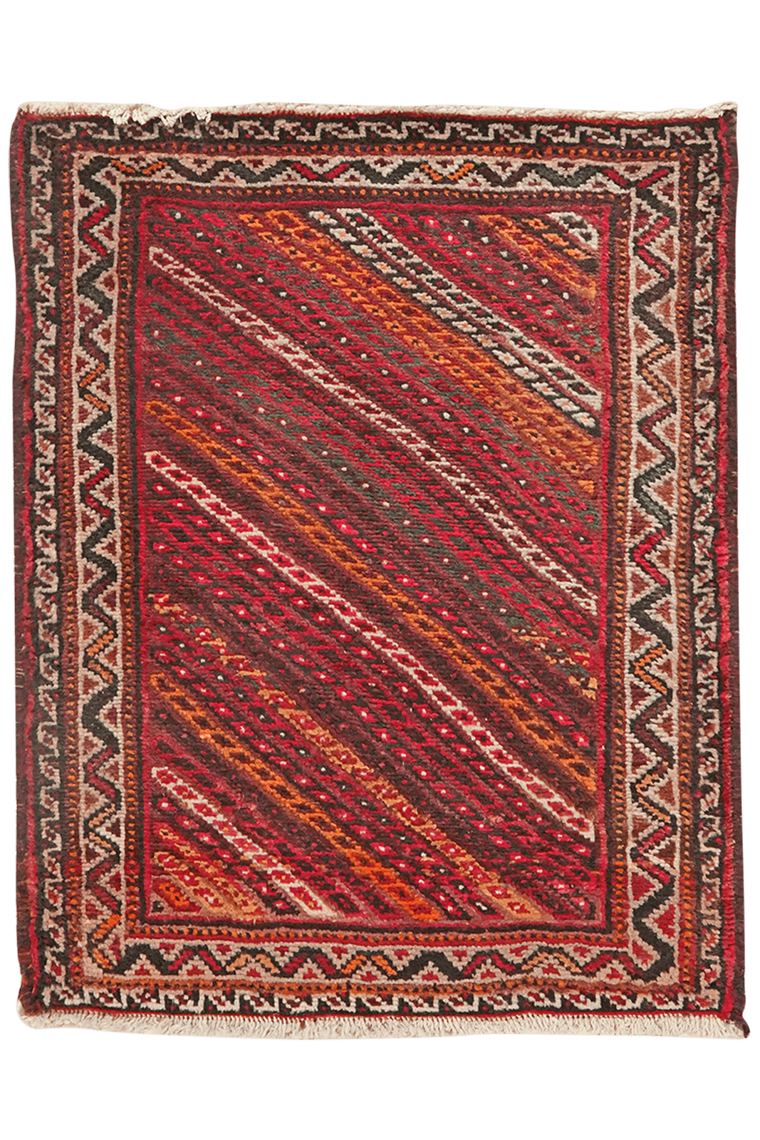Shiraz — Hand-knotted, 75x97 cm, Multicolor, 100% Virgin Wool | Main view