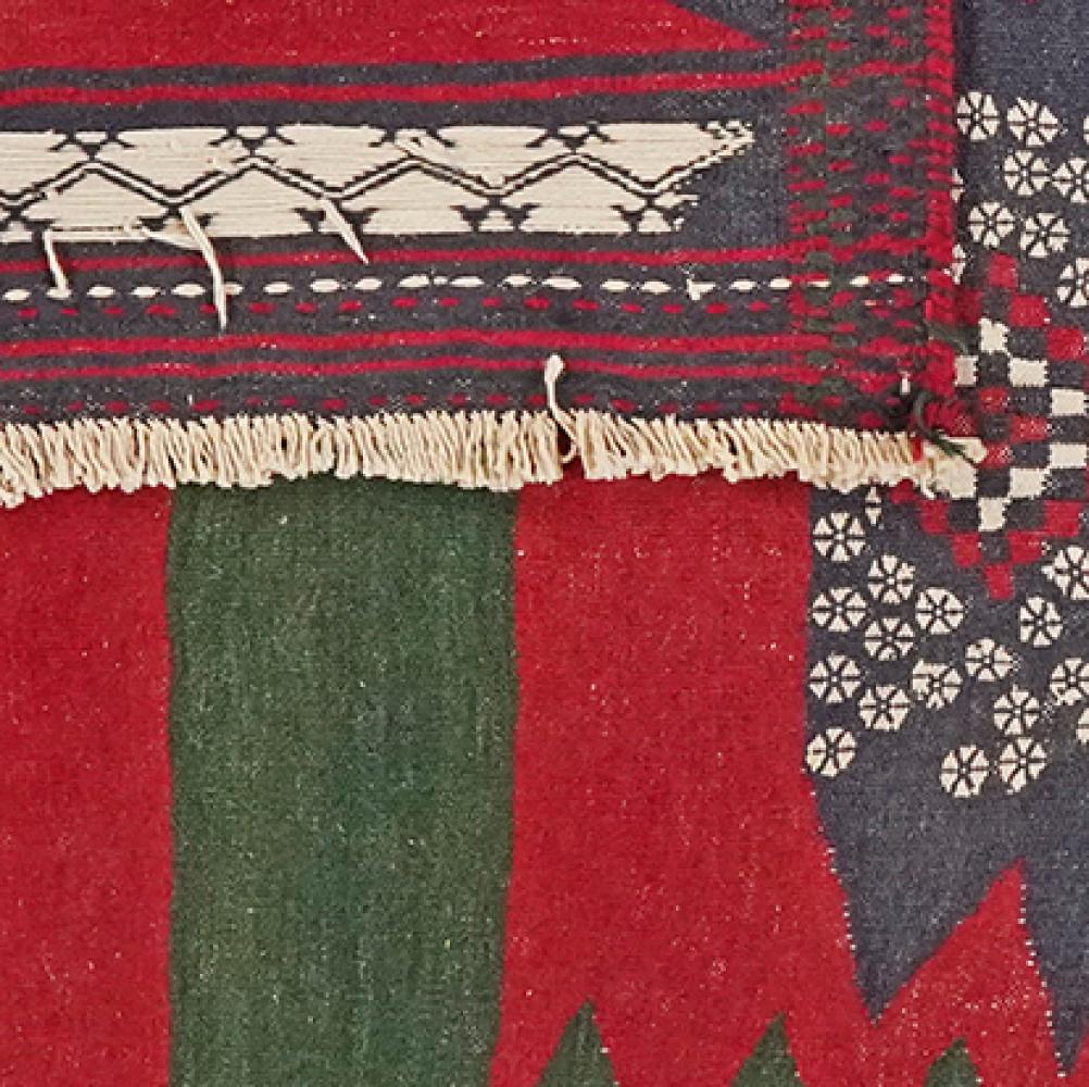 Sofreh Afshar — Handmade, 114x116 cm, Red, 100% Virgin Wool | View 6