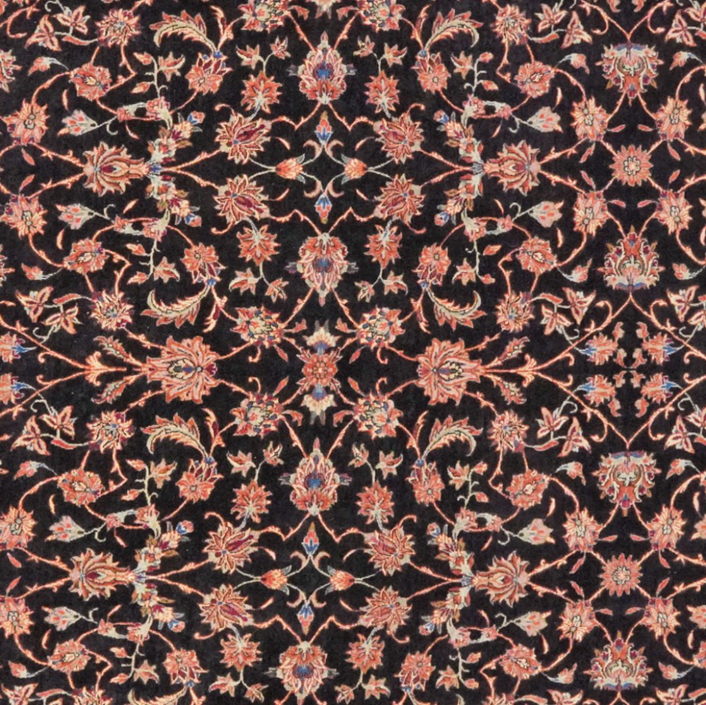 Bidjar — Hand-knotted, 172x235 cm, Blue, 90% Schurwolle, 10% Seide | View 4