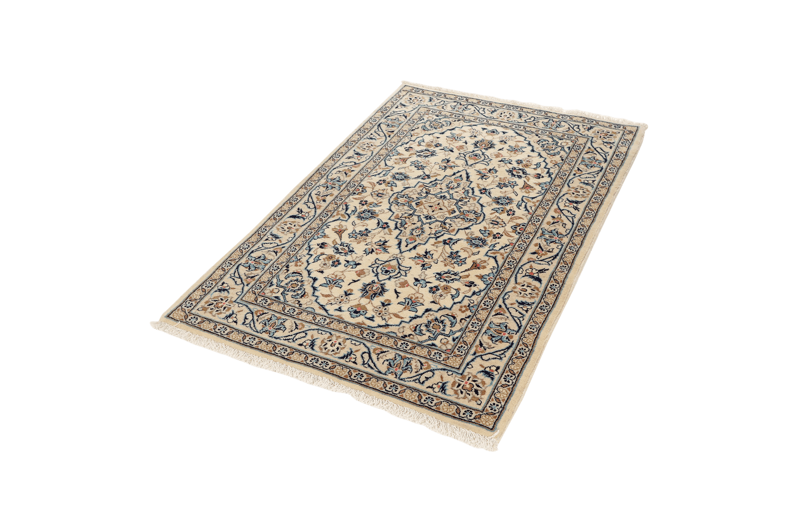 Ardakan — Hand-knotted, 100x157 cm, Beige, 100% Virgin Wool | View 5