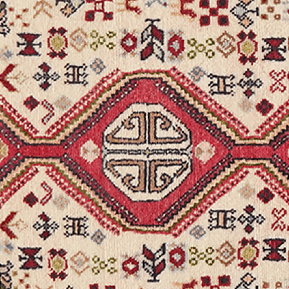 Abadeh — Hand-knotted, 76x125 cm, Beige, 100% Virgin Wool | View 4