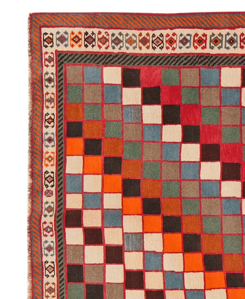 Gashgai — Hand-knotted, 148x299 cm, Multicolor, 100% Virgin Wool | View 3