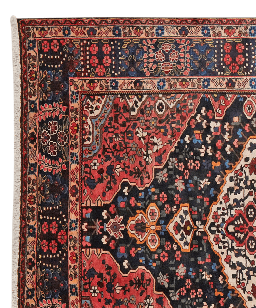 Armanibaf — Hand-knotted, 227x335 cm, Blue, 100% Virgin Wool | View 3