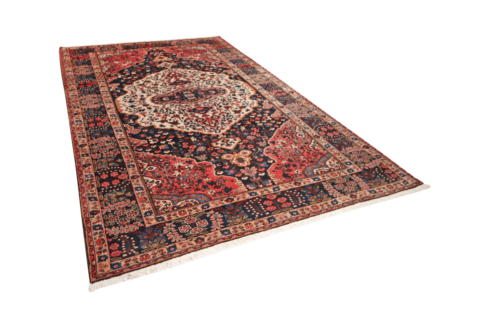 Armanibaf — Hand-knotted, 227x335 cm, Blue, 100% Virgin Wool | View 5
