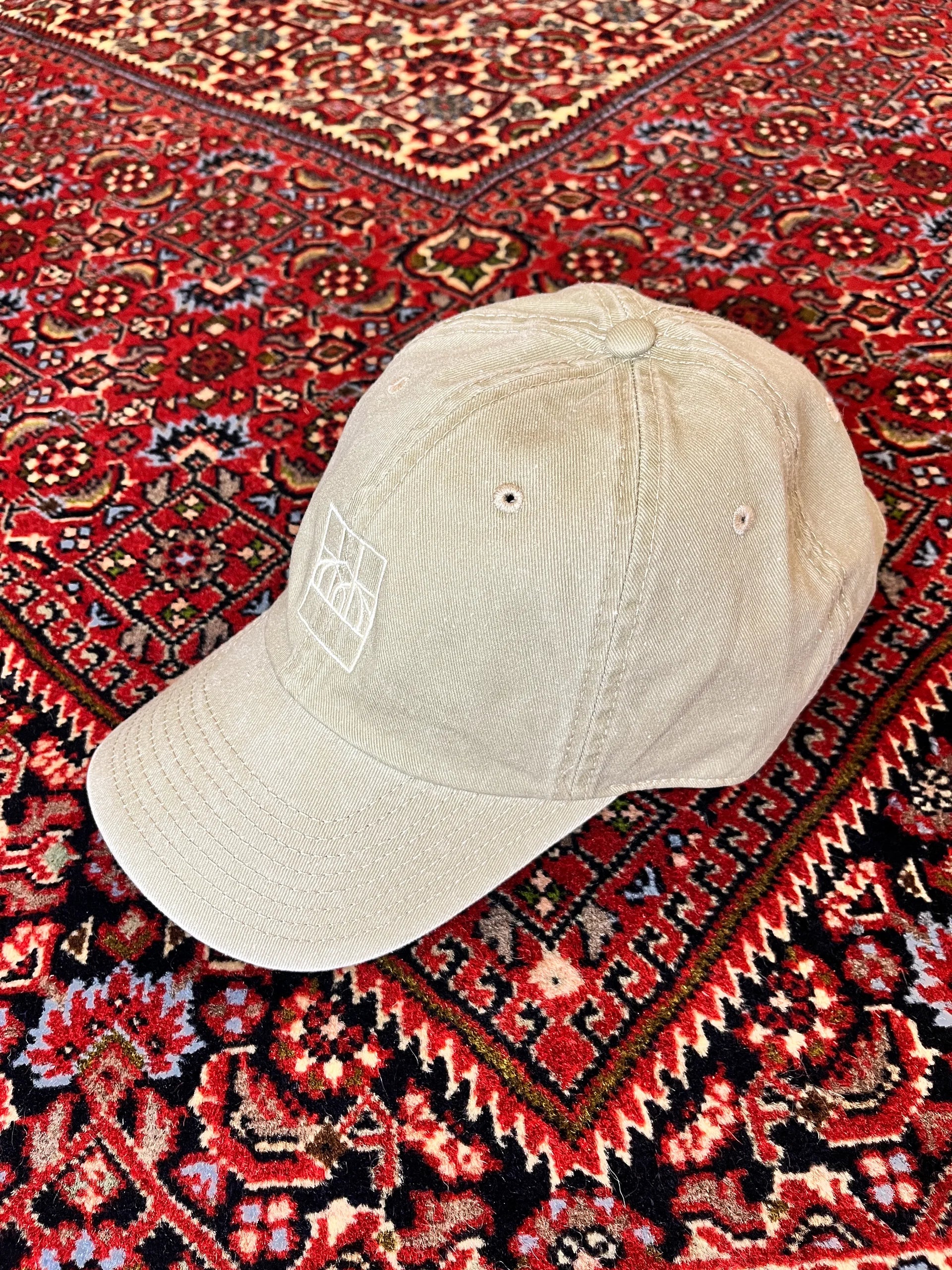 Rugtales Cap Khaki — Handmade | Detail view
