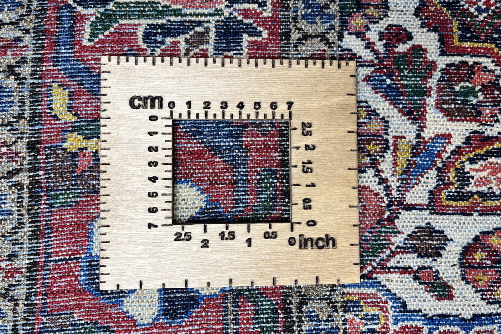 Bourtchalou — Hand-knotted, 143x205 cm, Blue, 100% Virgin Wool | View 11