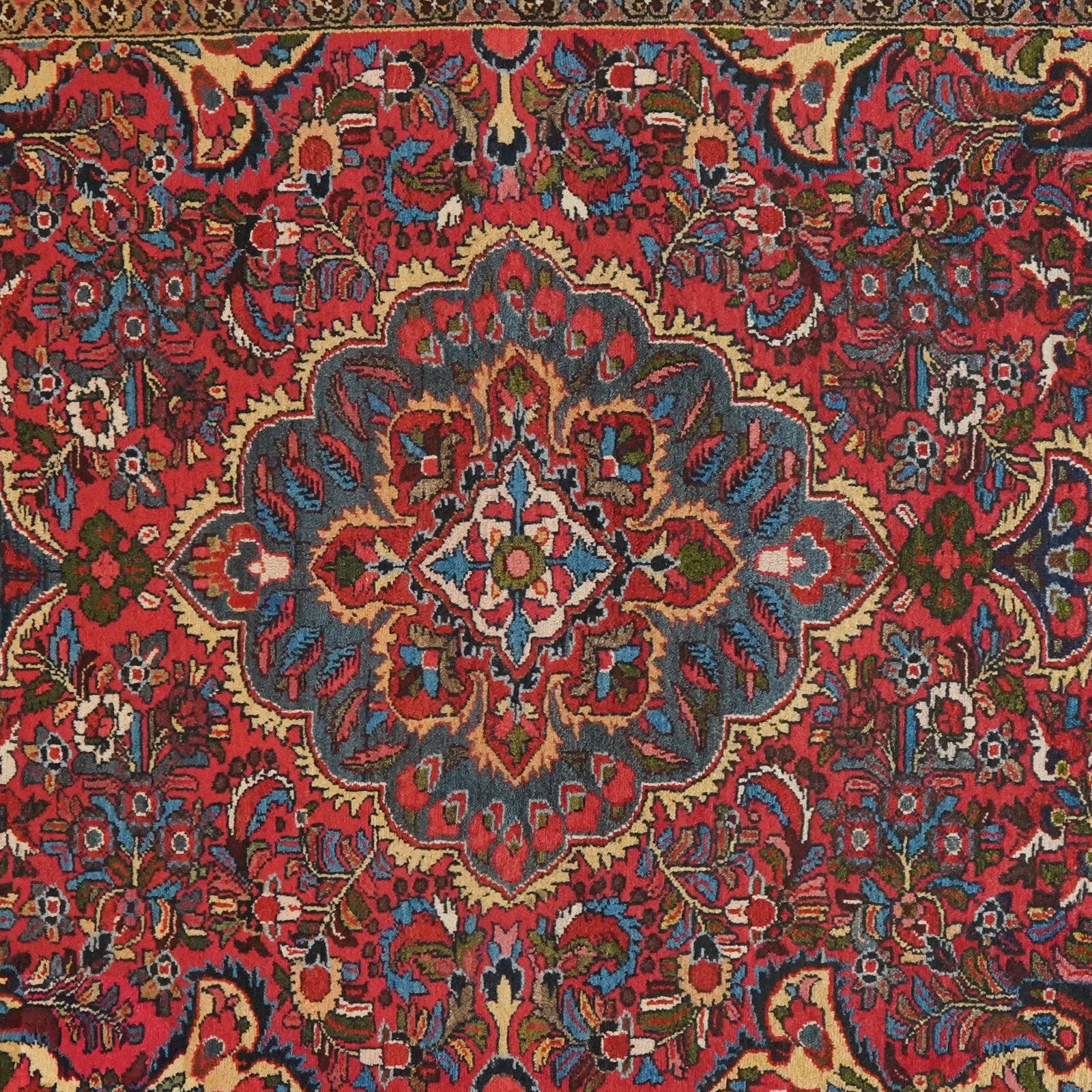 Bourtchalou — Hand-knotted, 144x206 cm, Red, 100% Virgin Wool | View 6