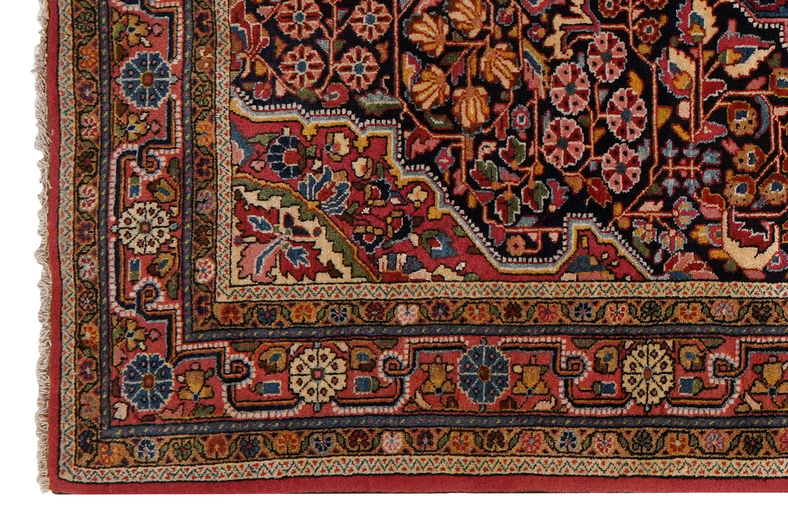 Djozan — Hand-knotted, 130x214 cm, Blue, 100% Virgin Wool | View 3