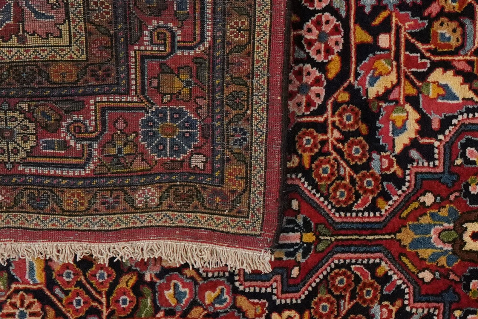 Djozan — Hand-knotted, 130x214 cm, Blue, 100% Virgin Wool | View 6