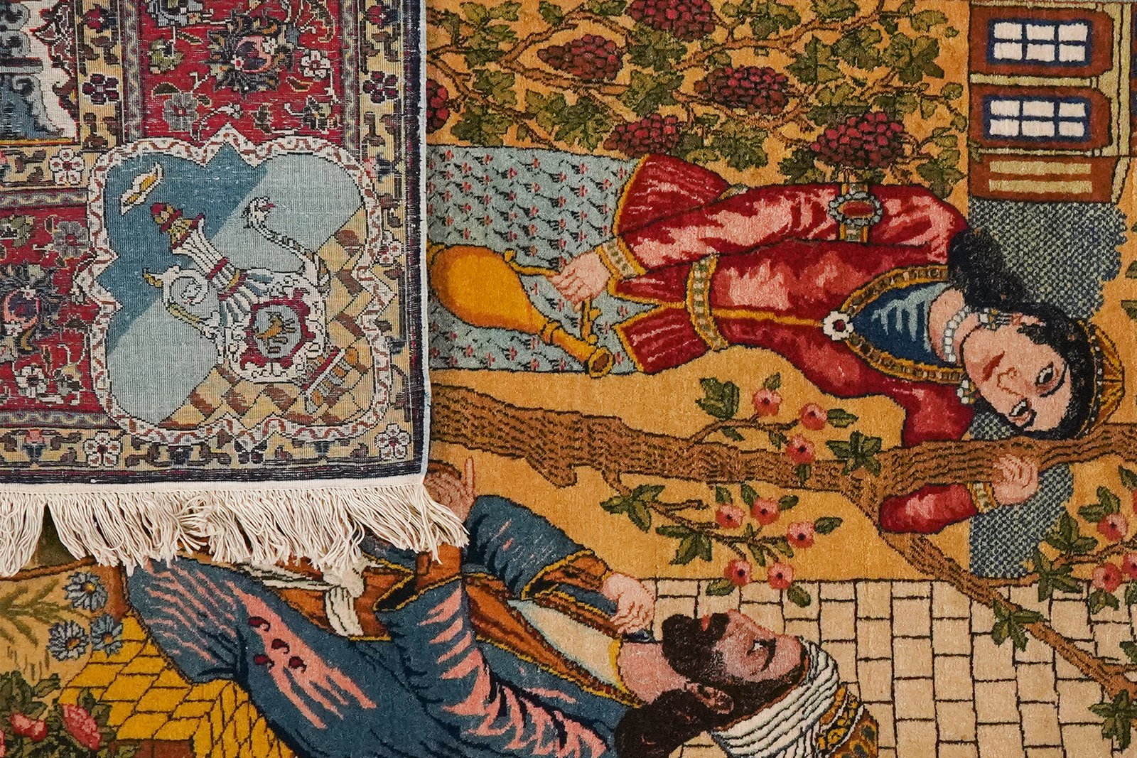 Tabriz Old — Hand-knotted, 136x194 cm, Multicolor, 100% Virgin Wool | View 5