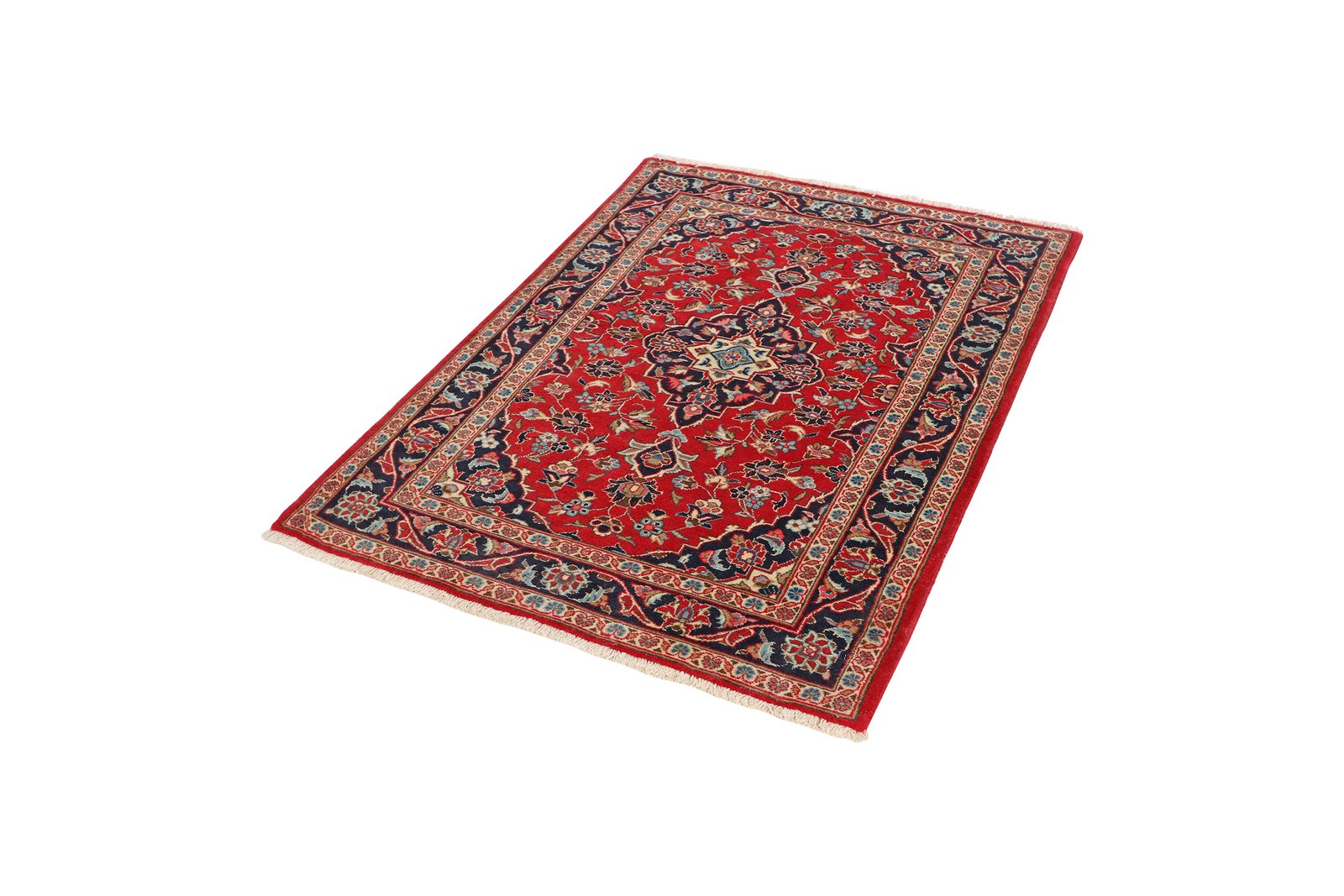 Ardakan — Hand-knotted, 104x149 cm, Red, 100% Virgin Wool | View 5