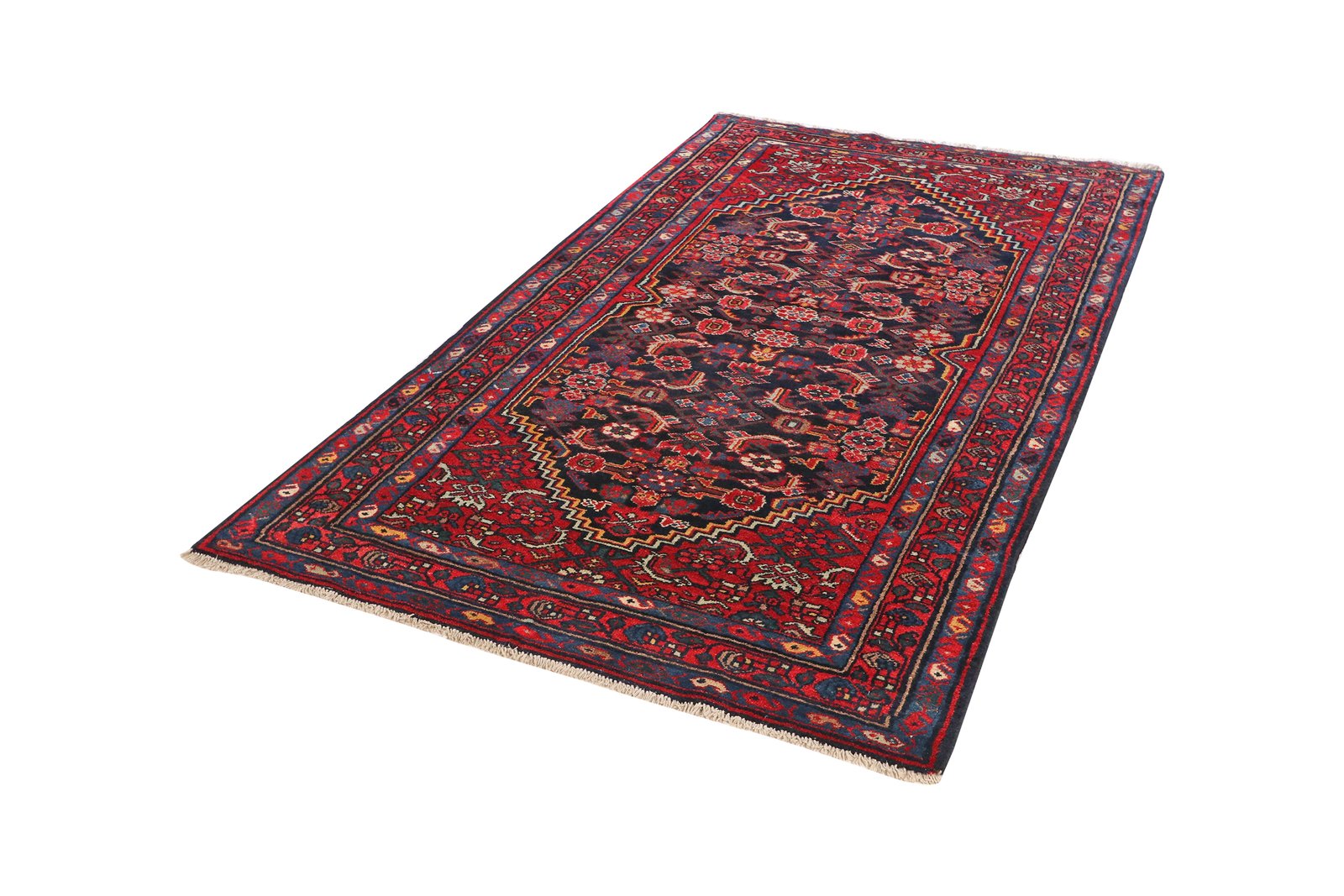 Indjelass — Hand-knotted, 122x213 cm, Blue, 100% Virgin Wool | View 5