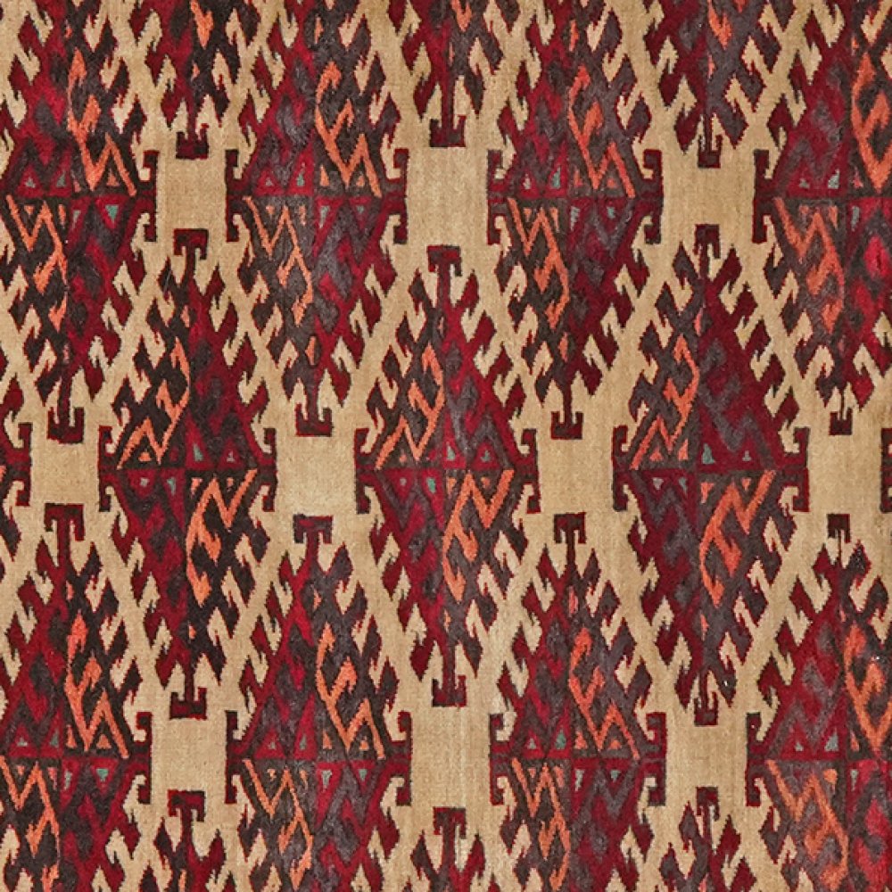 Buchara — Hand-knotted, 117x165 cm, Beige, 100% Virgin Wool | View 4
