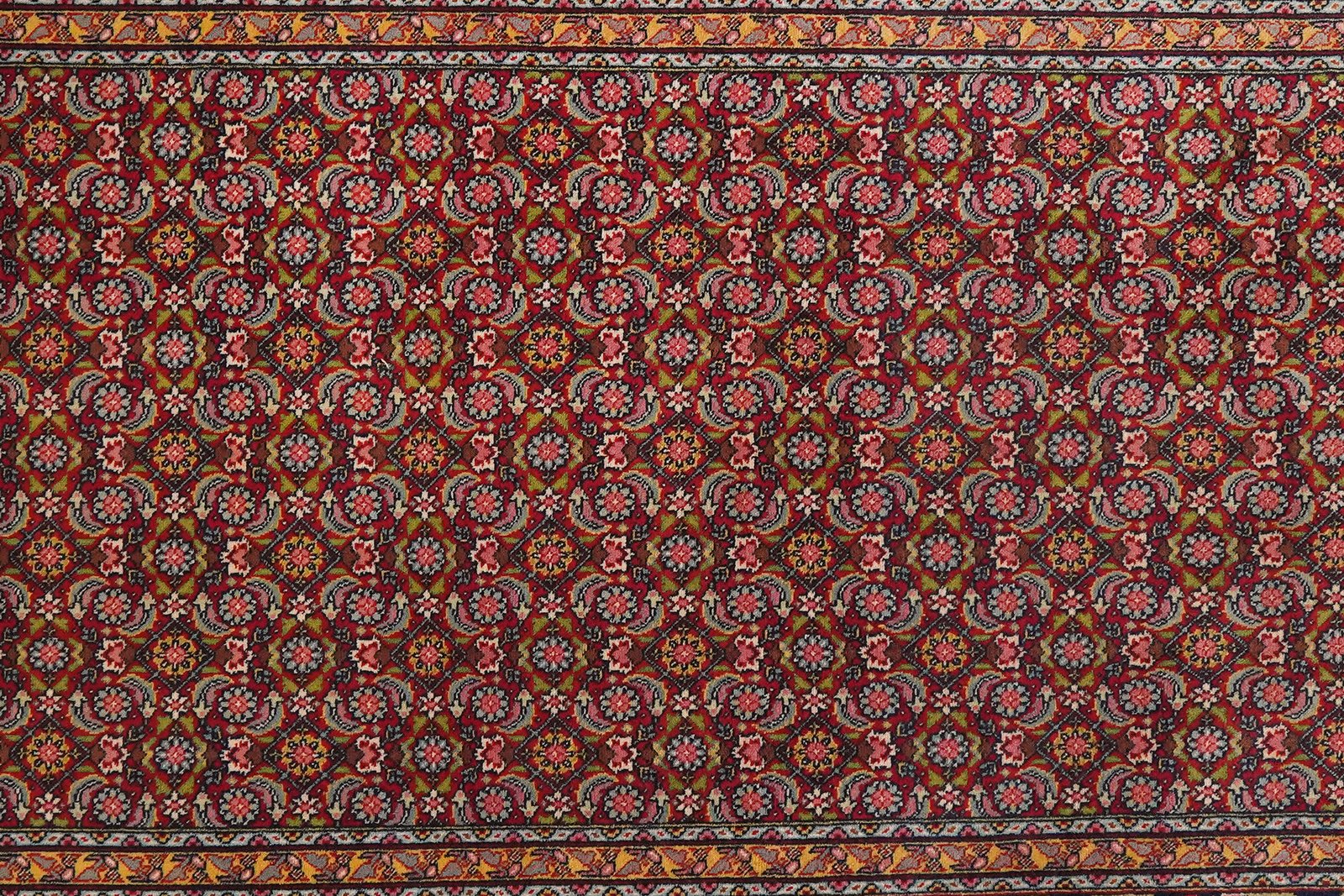 Tabriz Old — Hand-knotted, 100x150 cm, Red, 100% Virgin Wool | View 4