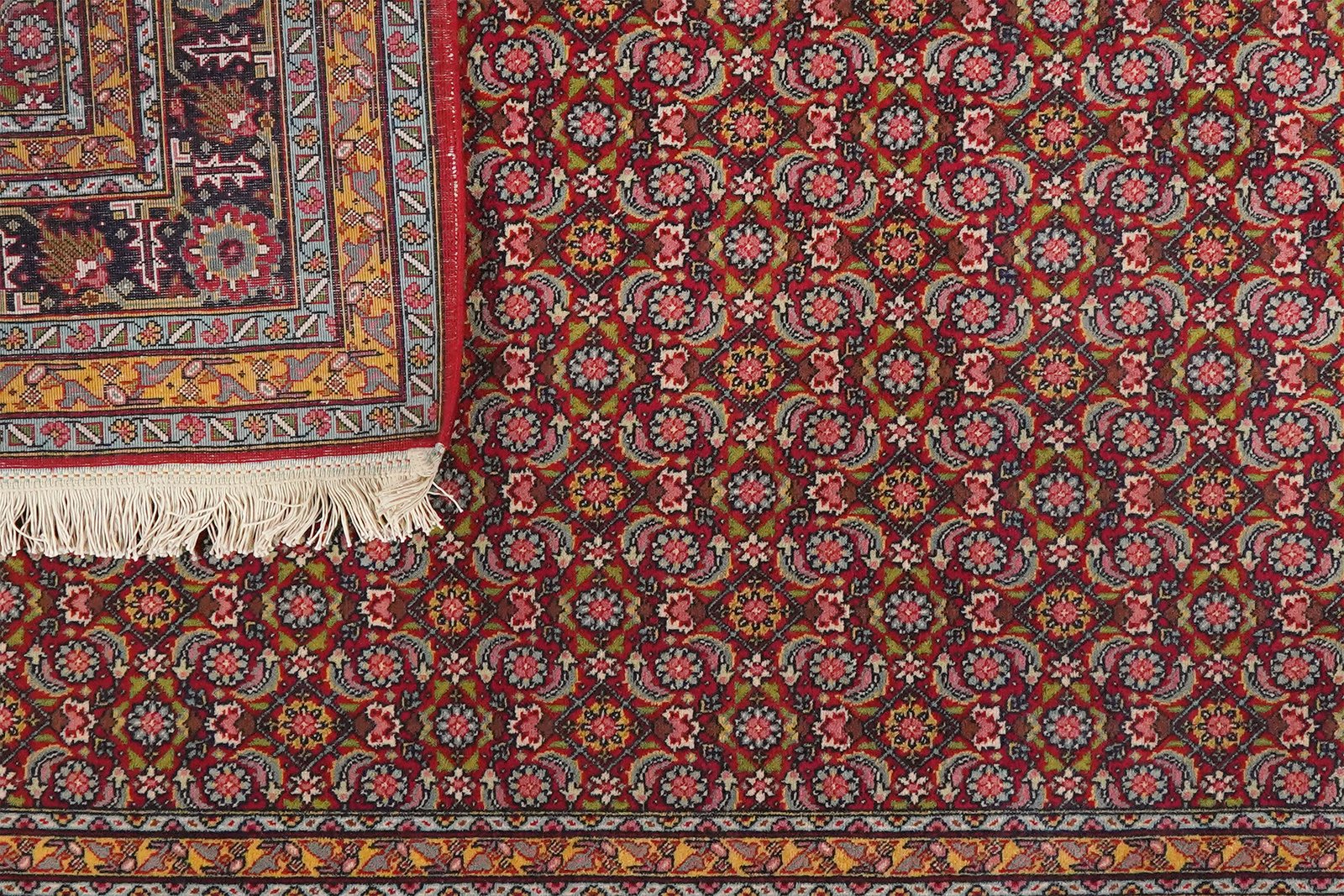 Tabriz Old — Hand-knotted, 100x150 cm, Red, 100% Virgin Wool | View 5