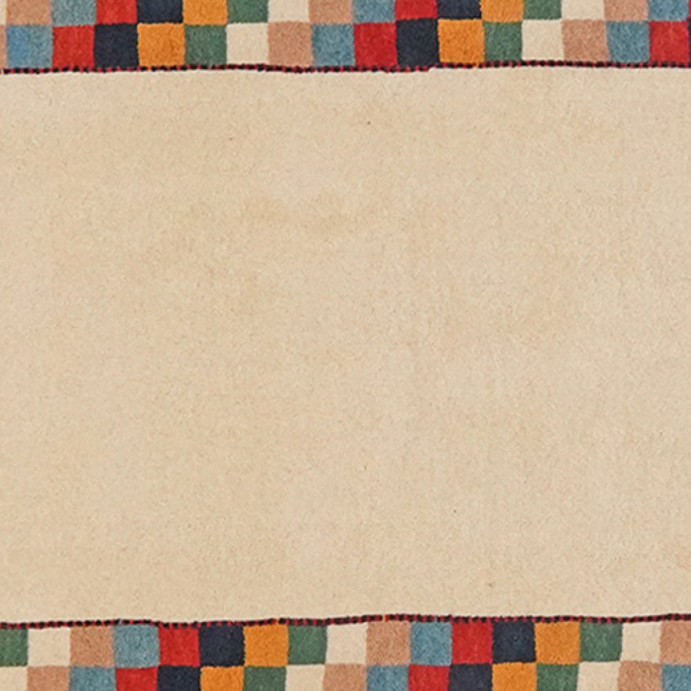 Rizbaf — Hand-knotted, 85x322 cm, Beige, 100% Virgin Wool | View 4