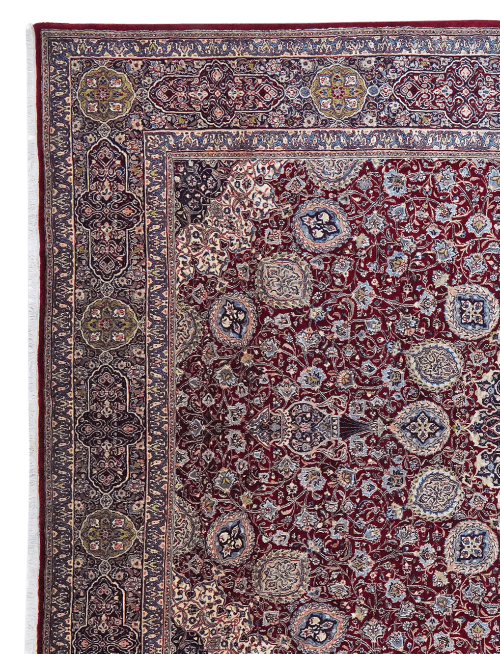 Ekbatan — Hand-knotted, 290x385 cm, Red, 100% Virgin Wool | View 3