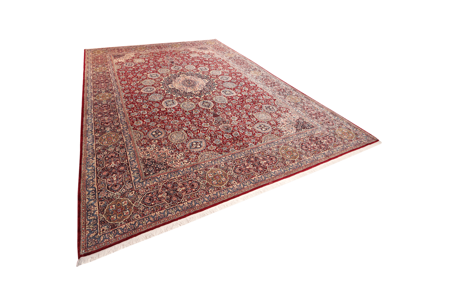 Ekbatan — Hand-knotted, 290x385 cm, Red, 100% Virgin Wool | View 5