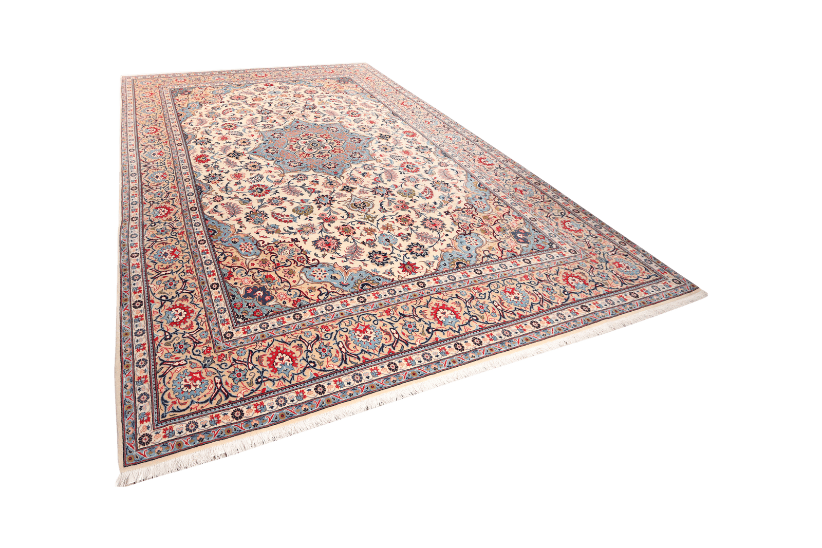 Kashan — Hand-knotted, 271x389 cm, Brown, 100% Virgin Wool | View 5