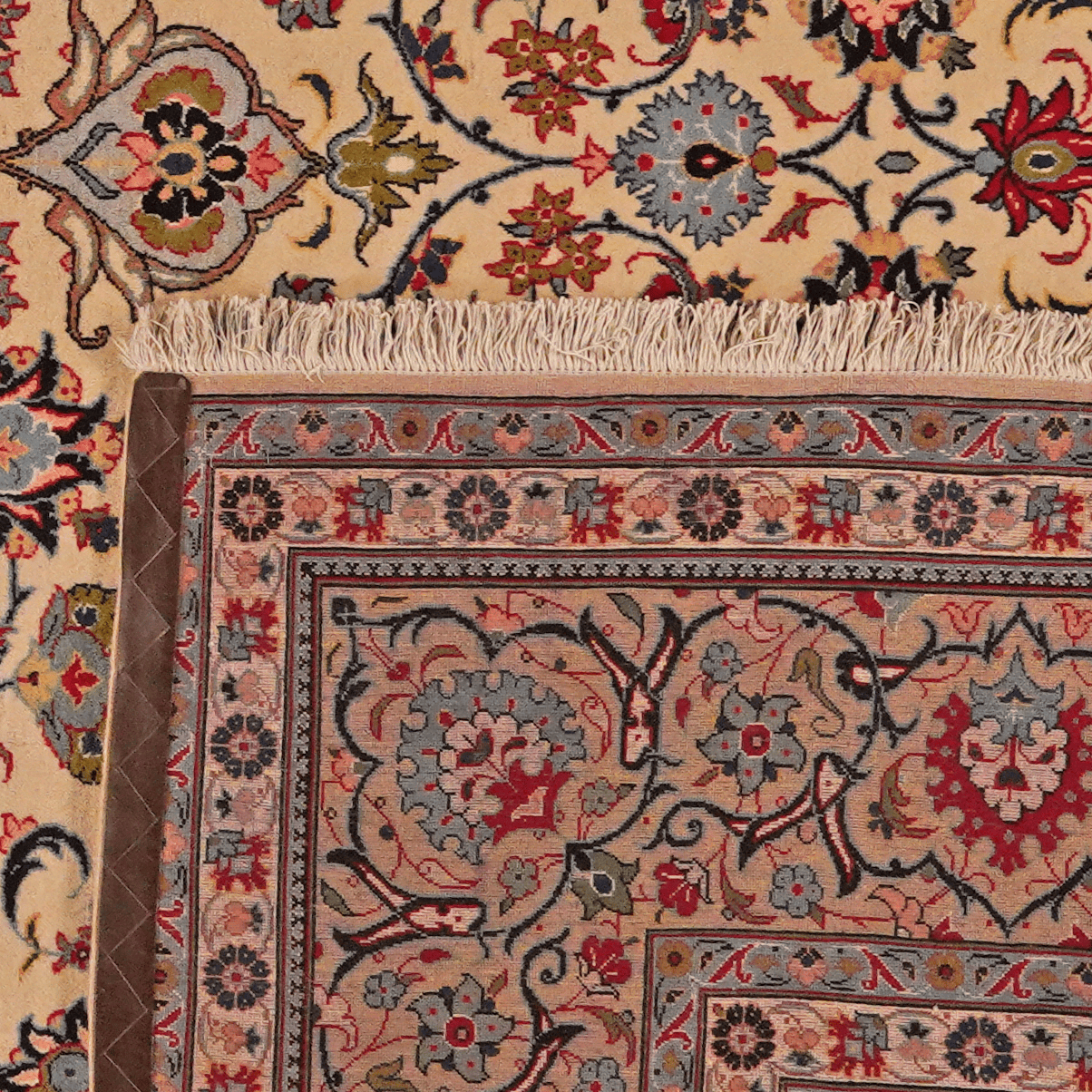 Kashan — Hand-knotted, 271x389 cm, Brown, 100% Virgin Wool | View 6