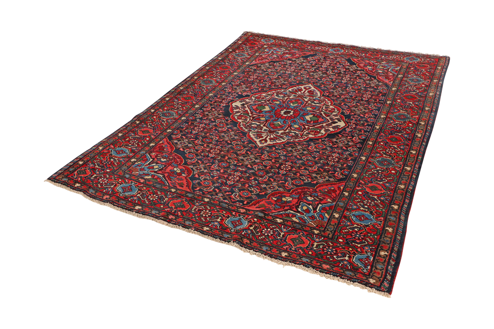 Koutabad — Handgefertigt, 207x147 cm, Rot, 100% Virgin Wool | View 6