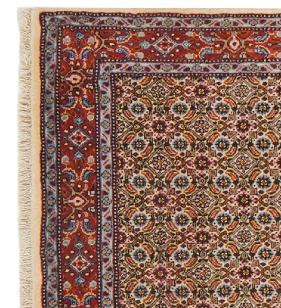Moud Mahi — Hand-knotted, 77x250 cm, Brown, 100% Virgin Wool | View 3