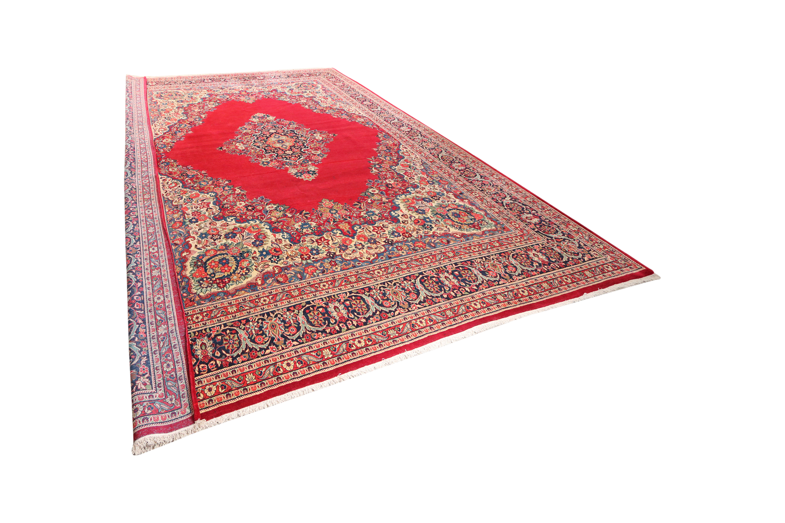 Ghiassabad — Hand-knotted, 320x425 cm, Red, 100% Virgin Wool | View 5